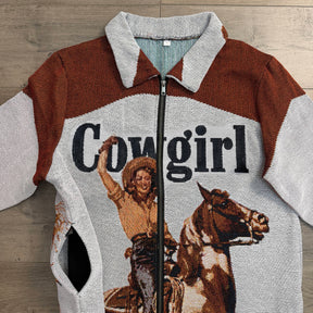 COWGIRL TAPESTRY TEE