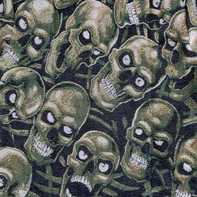 GREEN SKULL TAPESTRY TEE