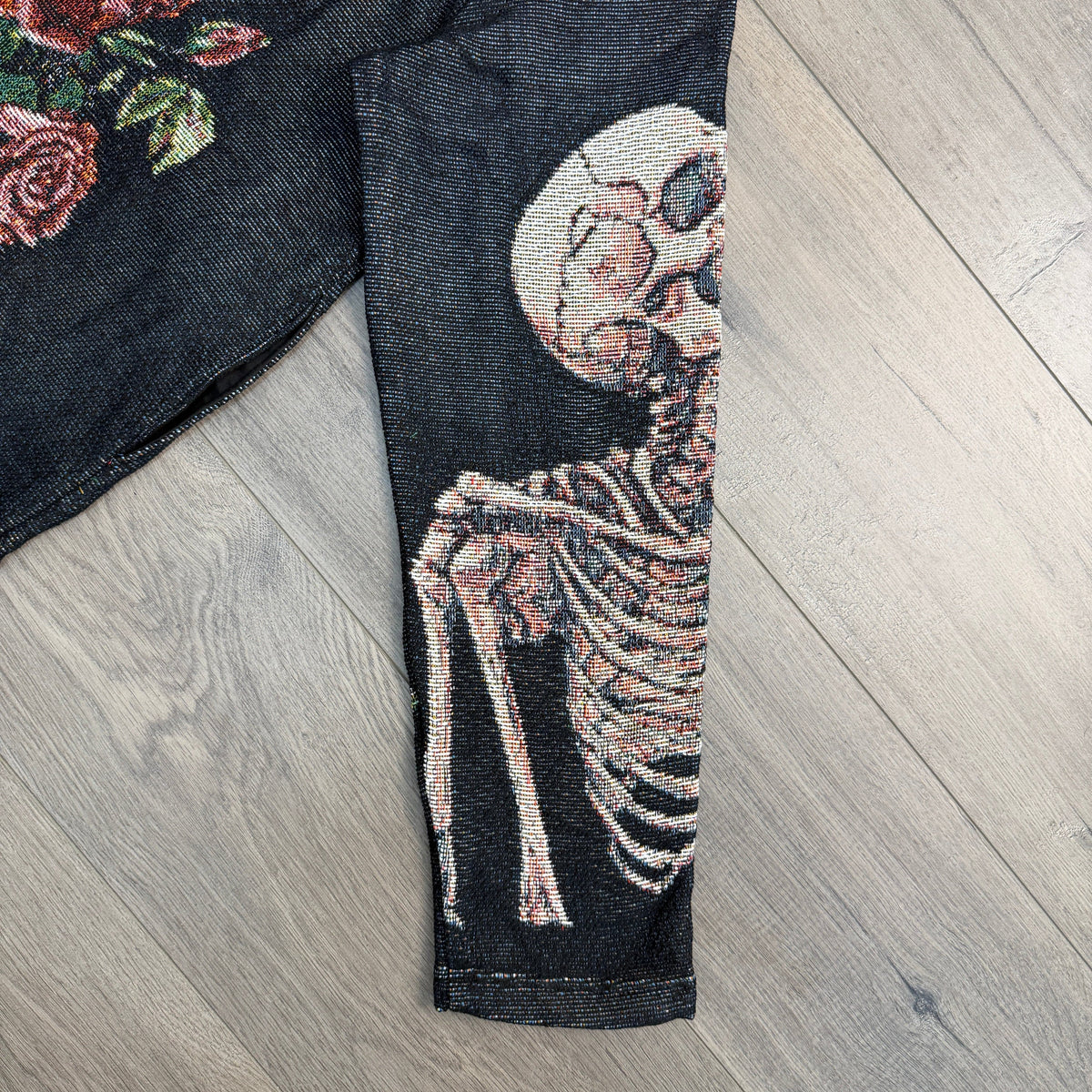 ROSE SKULL TAPESTRY JACKET