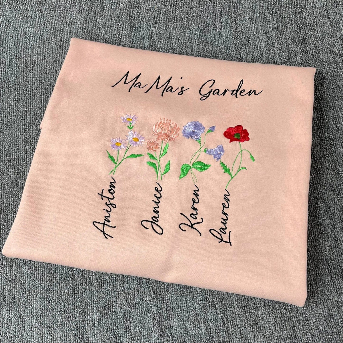 Grandma/Mum's Garden Custom Sweatshirt