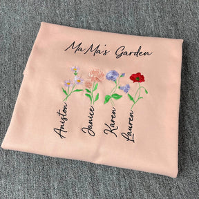 Grandma/Mum's Garden Custom Sweatshirt