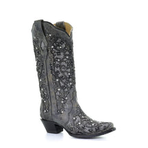 Women's Sequin Inlay Western Boots-60025