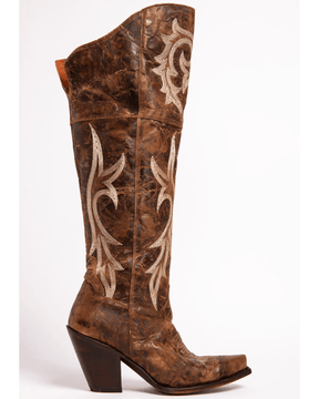 Women's Jilted Knee High Western Boots-60022