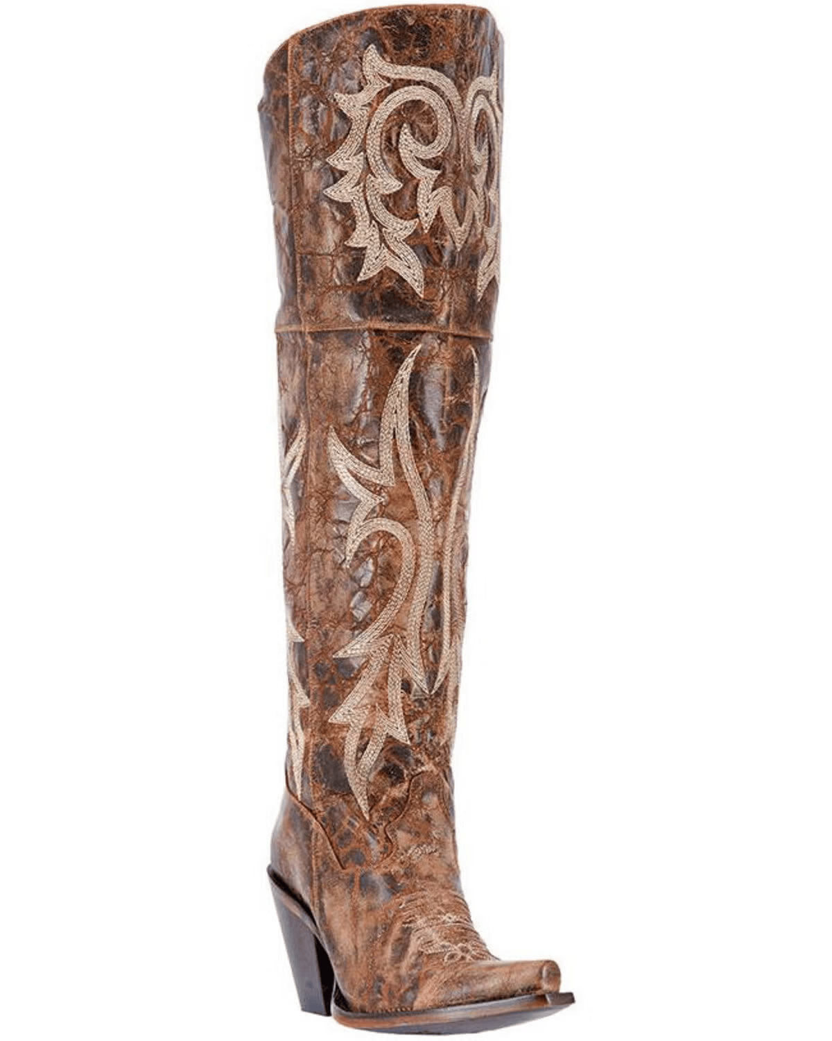 Women's Jilted Knee High Western Boots-60022