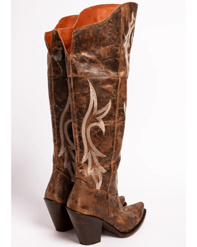 Women's Jilted Knee High Western Boots-60022