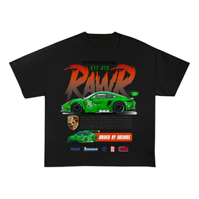RDMCLOTHINGART tapestry hoodie 911 RAWR 2 HEAVY WEIGHT COTTON TEE-8839