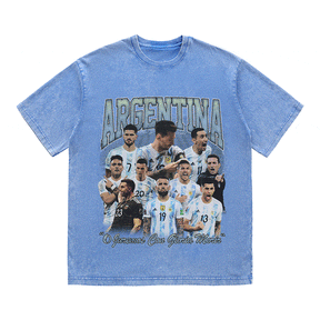 RDMCLOTHINGART tapestry hoodie ARGENTINA HEAVY WEIGHT COTTON TEE-8947