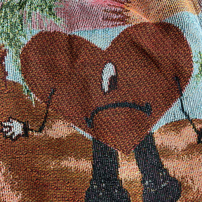 RDMCLOTHINGART tapestry hoodie BAD-BUNNY TAPESTRY SHORTS