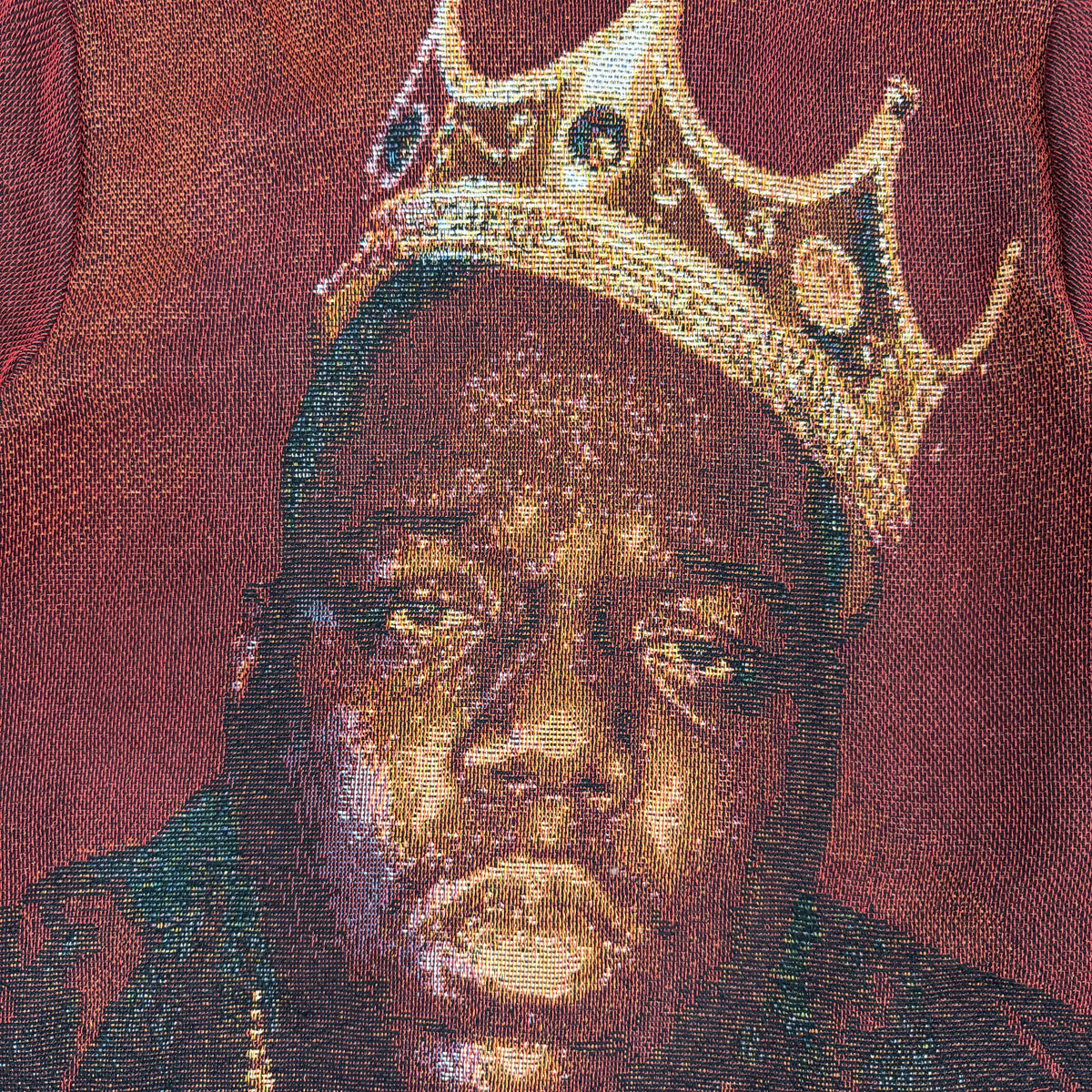 RDMCLOTHINGART tapestry hoodie BIGGIE TAPESTRY TEE-98332