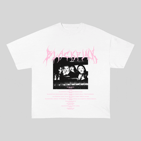 RDMCLOTHINGART tapestry hoodie BLACKPINK HEAVY WEIGHT COTTON TEE-8898