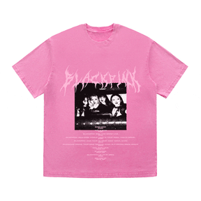 RDMCLOTHINGART tapestry hoodie BLACKPINK HEAVY WEIGHT COTTON TEE-8898