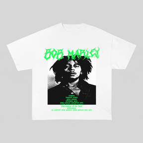 RDMCLOTHINGART tapestry hoodie BOB MARLEY HEAVY WEIGHT COTTON TEE-8924