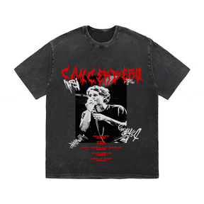 RDMCLOTHINGART tapestry hoodie CANCERBERO HEAVY WEIGHT COTTON TEE-8925