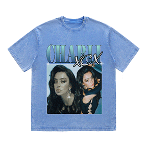 RDMCLOTHINGART tapestry hoodie CHARLI XCX HEAVY WEIGHT COTTON TEE-8856