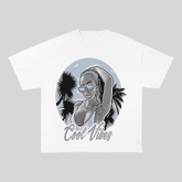 RDMCLOTHINGART tapestry hoodie COOL VIBES HEAVY WEIGHT COTTON TEE-9035