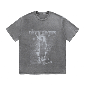 RDMCLOTHINGART tapestry hoodie DAWNKNOWS 2 HEAVY WEIGHT COTTON TEE-9308