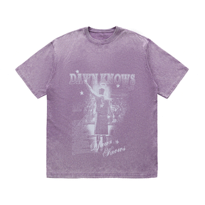 RDMCLOTHINGART tapestry hoodie DAWNKNOWS 2 HEAVY WEIGHT COTTON TEE-9308