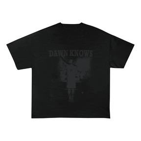 RDMCLOTHINGART tapestry hoodie DAWNKNOWS HEAVY WEIGHT COTTON TEE-9309