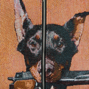 RDMCLOTHINGART tapestry hoodie DOBERMANN TAPESTRY JACKET