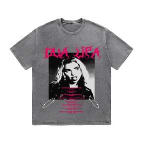 RDMCLOTHINGART tapestry hoodie DUA LIPA HEAVY WEIGHT COTTON TEE-8900