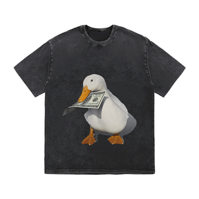 RDMCLOTHINGART tapestry hoodie DUCK HEAVY WEIGHT COTTON TEE-9311