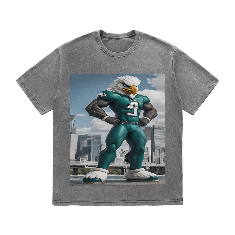 RDMCLOTHINGART tapestry hoodie EAGLES HEAVY WEIGHT COTTON TEE-8801