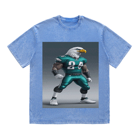 RDMCLOTHINGART tapestry hoodie EAGLES HEAVY WEIGHT COTTON TEE-8802