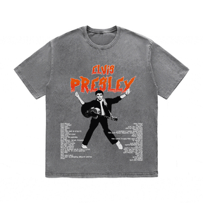 RDMCLOTHINGART tapestry hoodie ELVIS PRESLEY HEAVY WEIGHT COTTON TEE-8901