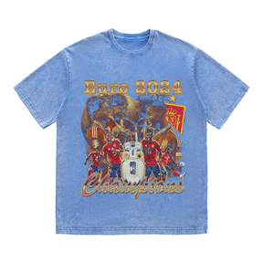 RDMCLOTHINGART tapestry hoodie EURO 2024 HEAVY WEIGHT COTTON TEE-8959
