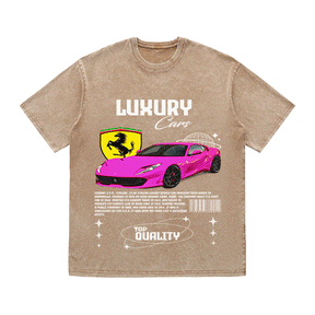 RDMCLOTHINGART tapestry hoodie FERRARI HEAVY WEIGHT COTTON TEE-9097