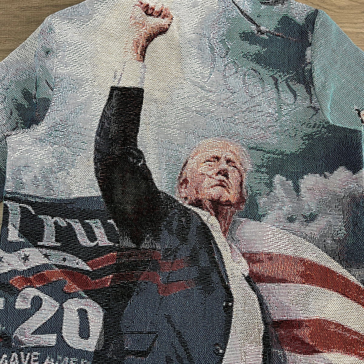 FIGHT US TAPESTRY JACKET - RDMCLOTHINGART