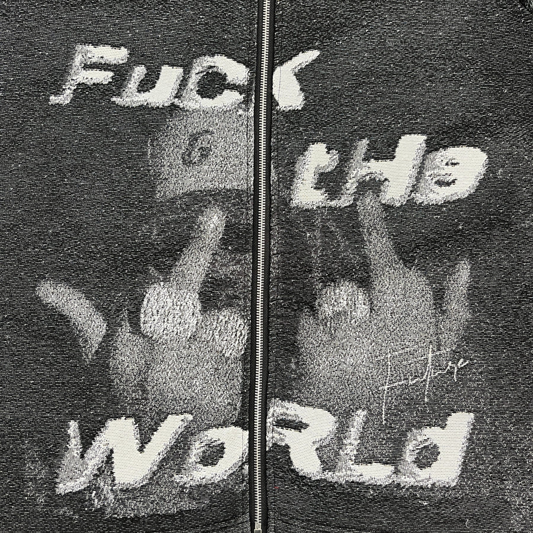 RDMCLOTHINGART tapestry hoodie FXXK THE WORLD TAPESTRY TEE