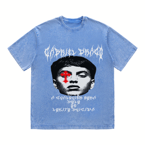 RDMCLOTHINGART tapestry hoodie GABRIEL DRAGO HEAVY WEIGHT COTTON TEE-8903