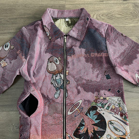RDMCLOTHINGART tapestry hoodie GRADUATION TAPESTRY TEE