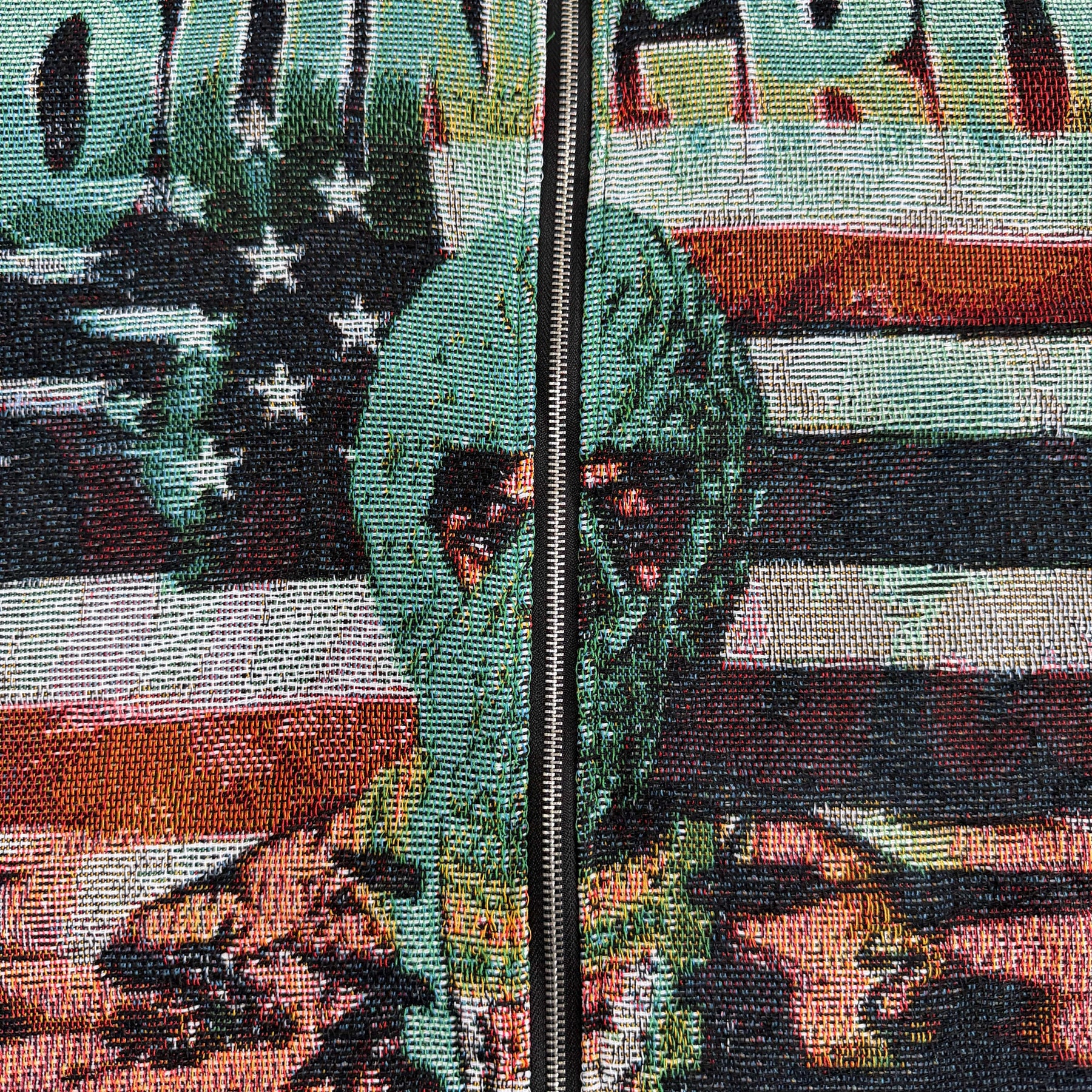 RDMCLOTHINGART tapestry hoodie GREEN YOUNGBOY TAPESTRY TEE-98374