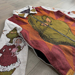 RDMCLOTHINGART tapestry hoodie GRINCH TAPESTRY TEE-98360