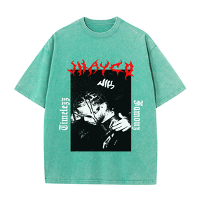 RDMCLOTHINGART tapestry hoodie HAYCO HEAVY WEIGHT COTTON TEE-8878