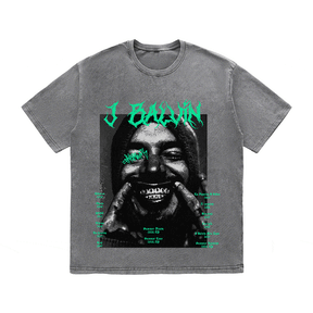 RDMCLOTHINGART tapestry hoodie J BALVIN HEAVY WEIGHT COTTON TEE-8880