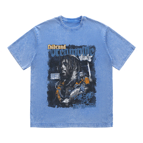 RDMCLOTHINGART tapestry hoodie JCOLE HEAVY WEIGHT COTTON TEE-9327
