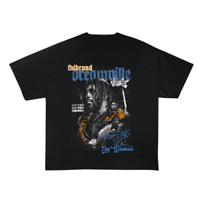 RDMCLOTHINGART tapestry hoodie JCOLE HEAVY WEIGHT COTTON TEE-9327