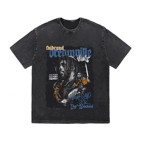 RDMCLOTHINGART tapestry hoodie JCOLE HEAVY WEIGHT COTTON TEE-9327