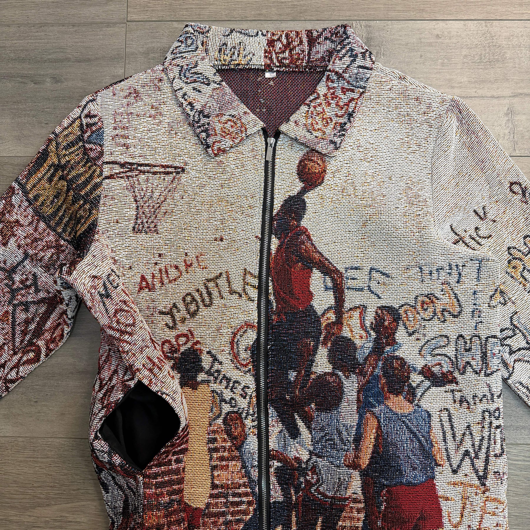 RDMCLOTHINGART tapestry hoodie JEFFERSONS TAPESTRY JACKET