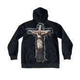 RDMCLOTHINGART tapestry hoodie JESUS TAPESTRY HOODIE