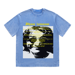 RDMCLOTHINGART tapestry hoodie JHON LENNON HEAVY WEIGHT COTTON TEE-8935