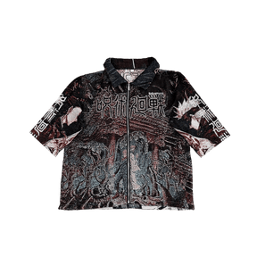 RDMCLOTHINGART tapestry hoodie JUJUTSUKAISEN TAPESTRY TEE