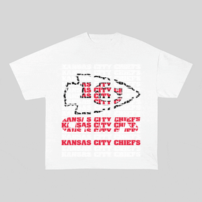 RDMCLOTHINGART tapestry hoodie KANSAS CITY CHIEFS2 HEAVY WEIGHT COTTON TEE-9187