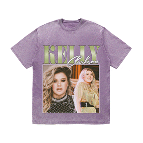 RDMCLOTHINGART tapestry hoodie KELLY HEAVY WEIGHT COTTON TEE-8864
