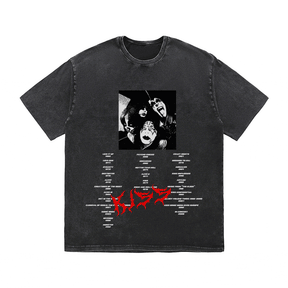 RDMCLOTHINGART tapestry hoodie KISS HEAVY WEIGHT COTTON TEE-8883
