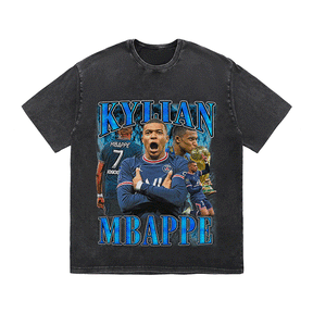 RDMCLOTHINGART tapestry hoodie KYLIAN MBAPPE HEAVY WEIGHT COTTON TEE-9164