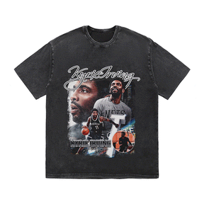 RDMCLOTHINGART tapestry hoodie KYRIE HEAVY WEIGHT COTTON TEE-9319